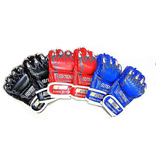 Tiger Claw Mma Mixed Fighting Gloves - Blue 1