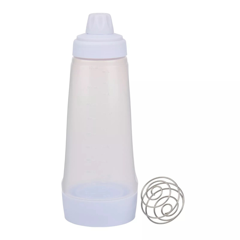 Pancake Batter Dispenser Mixer Bottle Cupcake Crepe Measuring 1L