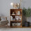 URBN Living (Beech) 3 Tier Wide | Bookcase 4