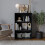 URBN Living (Black) 3 Tier Wide | Bookcase 4