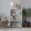 URBN Living (White) 3 Tier Wide | Bookcase 4