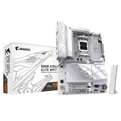 Gigabyte Mainboard - GIGABYTE - B850 AORUS ELITE WIFI7 ICE