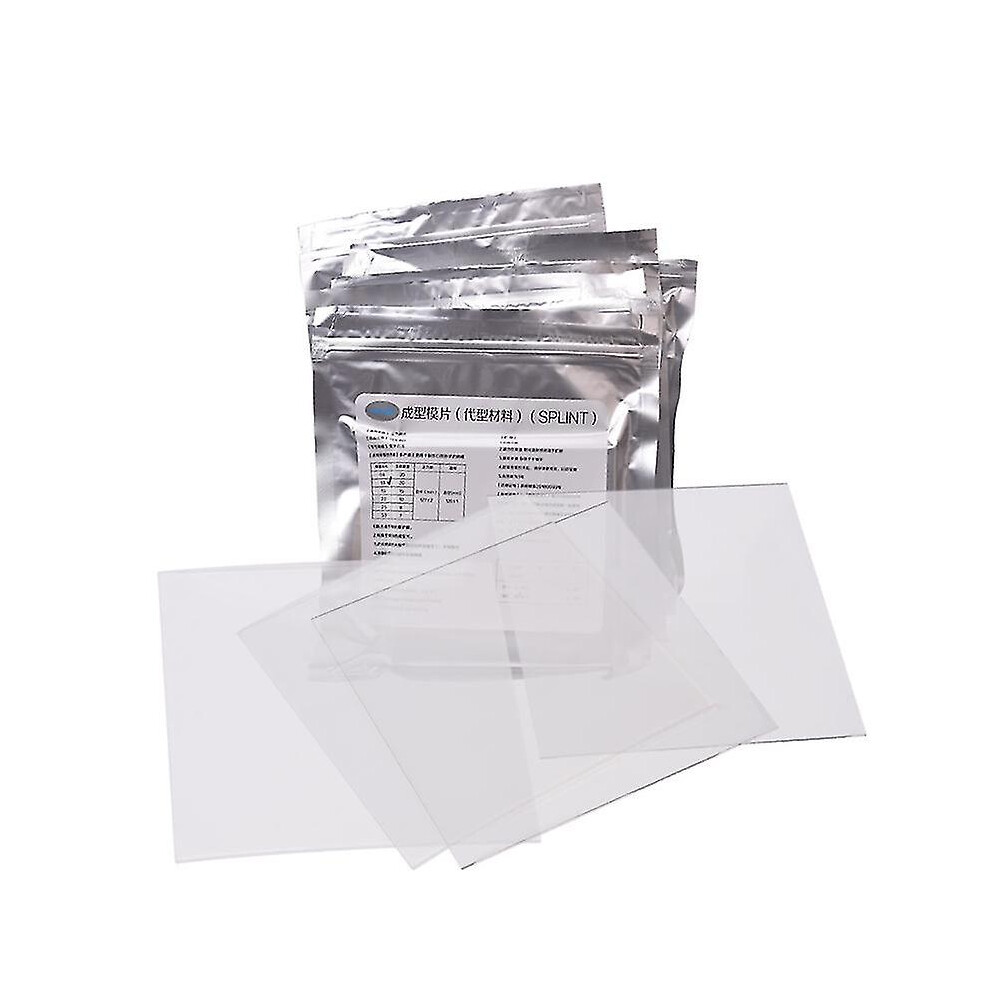 (10pcs-2.0) Dental Lab Orthodontic Splint Retainer Slice Vacuum Forming Sheet Soft Hard Thermoforming Material For Vacuum Forming