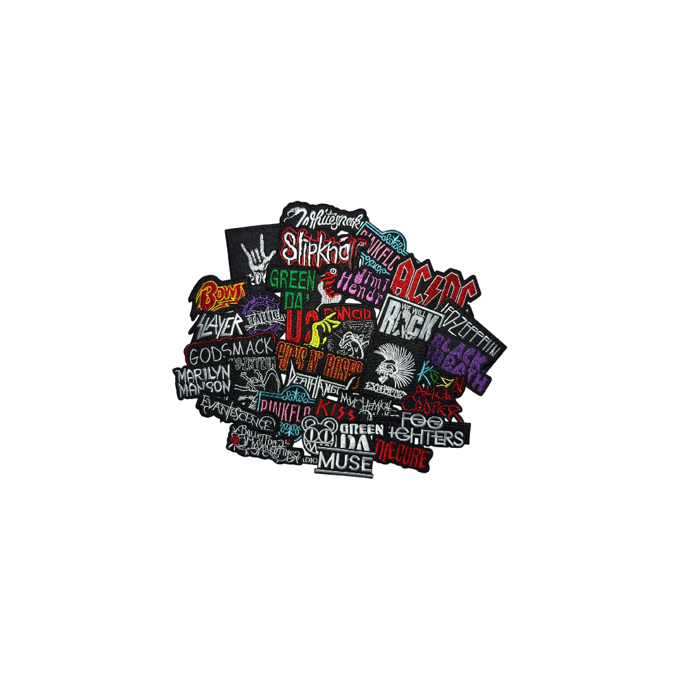 Patches for Jackets Embroidery Rock Band Music, Heavy Metal  & Punk