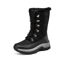 (Black, 36) AFFINEST Womens Winter Boots Snow Boot Plush Warm Shoes Waterproof Boot S213