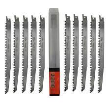 10-pack S1531l High Carbon Steel Reciprocating Saw Blades For Woodworking, Fast Cutting And Durable