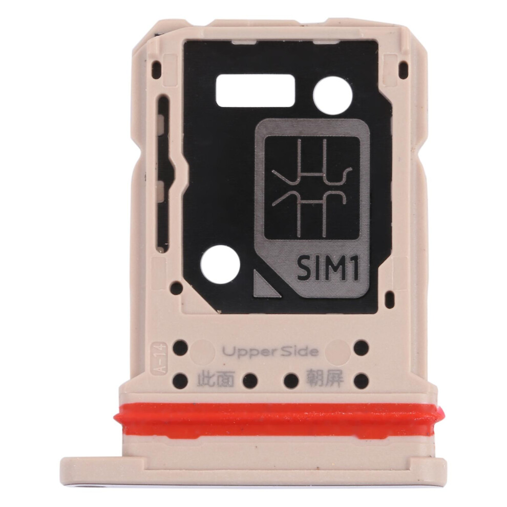 (Gold) Sim Card Tray Micro Sd Card Tray For Vivo V21 / V21 5G Gold 9372166547943