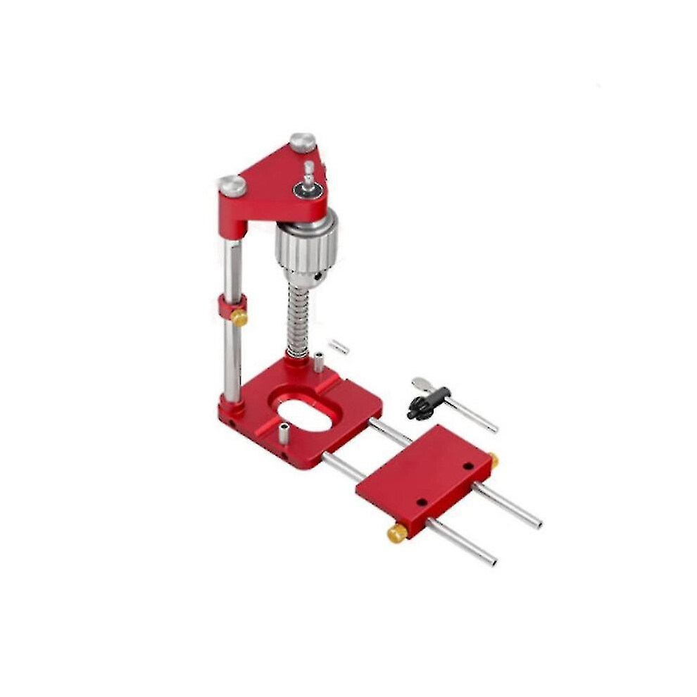 Woodworking Positioning Tool Portable Drill Locator Woodpeckers Precision Positioner With Keyed Chuck Tapered Depth Control Shaft 9372166549602