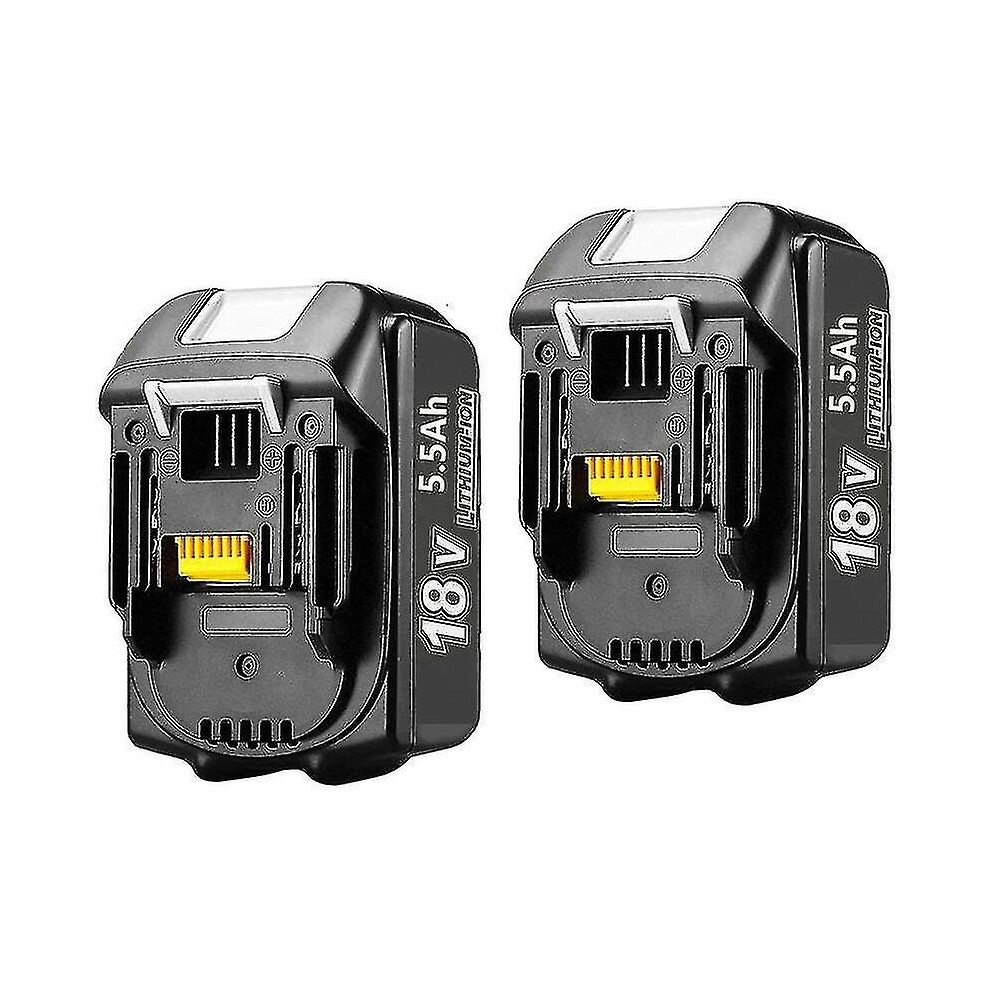 Autumn Promotion,2 Pack 18V 5.0Ah Bl1860b Replacement Parts For Makita 18V Bl1860b Bl1850b Bl1860 Bl1830b Bl1830 Bl1840b Bl1840 Bl1835 Bl1845 Bl1850 9372166549626