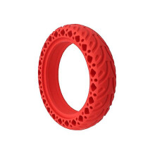 (Red) For Xiaomi Electric Scooter Solid Tire 8.5