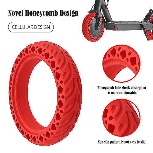 (Blue) For Xiaomi Electric Scooter Solid Tire  8.5 1