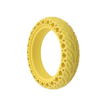 (Yellow) For Xiaomi Electric Scooter Solid Tire 8.5