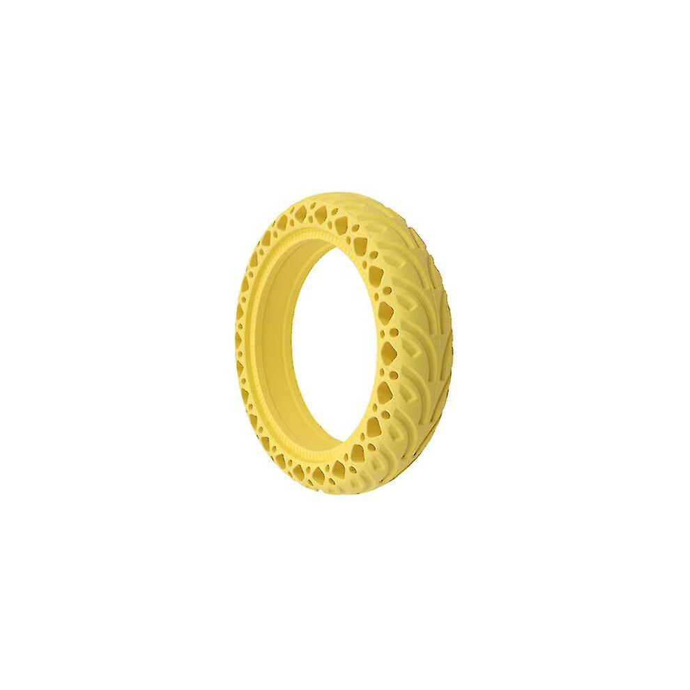 (Yellow) For Xiaomi Electric Scooter Solid Tire 8.5 Yellow 9372166549909