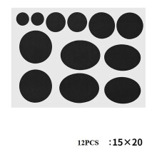 3pcs Down Jacket Repair Patches Pre-cut Self-adhesive Waterproof Tear-resistant Nylon Fabric To Fix Holes