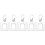 (Silver, Square) 5pcs Zipper Pull Replacement Metal Zipper Handle Mend Fixer Zipper Tab Repair 1