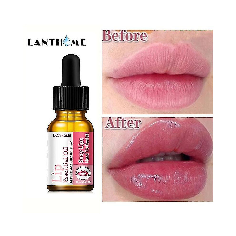 Instant Volumising Lip Plumper Serum Reduce Lip Fine Lines Anti-drying Increase Elasticity Sexy Lips Essence Nourishing Care10ml