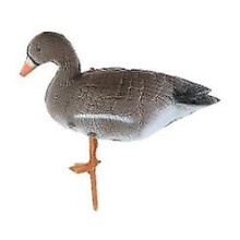 (Type A) 1pcs Vivid Goose Hunting Decoy Scarer Scarecrow Plastic Crow Decor