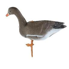 (Type C) 1pcs Vivid Goose Hunting Decoy Scarer Scarecrow Plastic Crow Decor