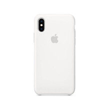 (White) Silicone Phone Case For Iphone X Iphone Xs