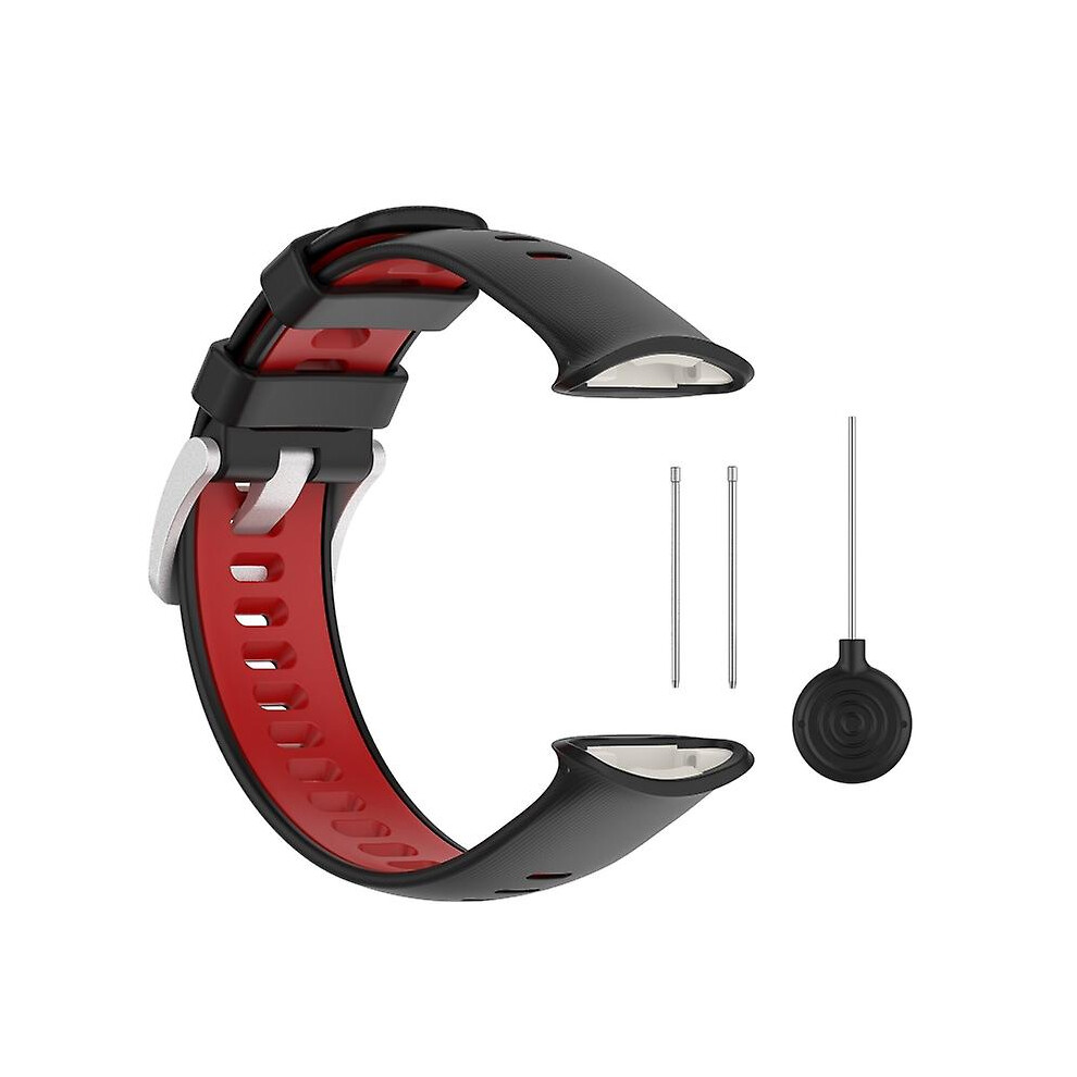 (Black Red) For Polar Vantage V2 Wristband Breathable Strap Sweat Proof Anti-Scratch Bands Black,Red 8994440058474