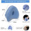 Coccyx Pillow - Ergonomic Leg Pillow, Memory Foam Decompression Side Pillow 2