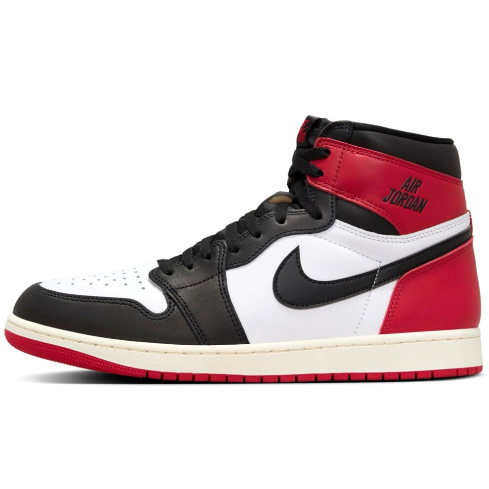 (UK9.5/EUR44.5/28.5CM ) Air Jordan 1 Retro High OG Black Toe Reimagined Men's Shoes Trainers