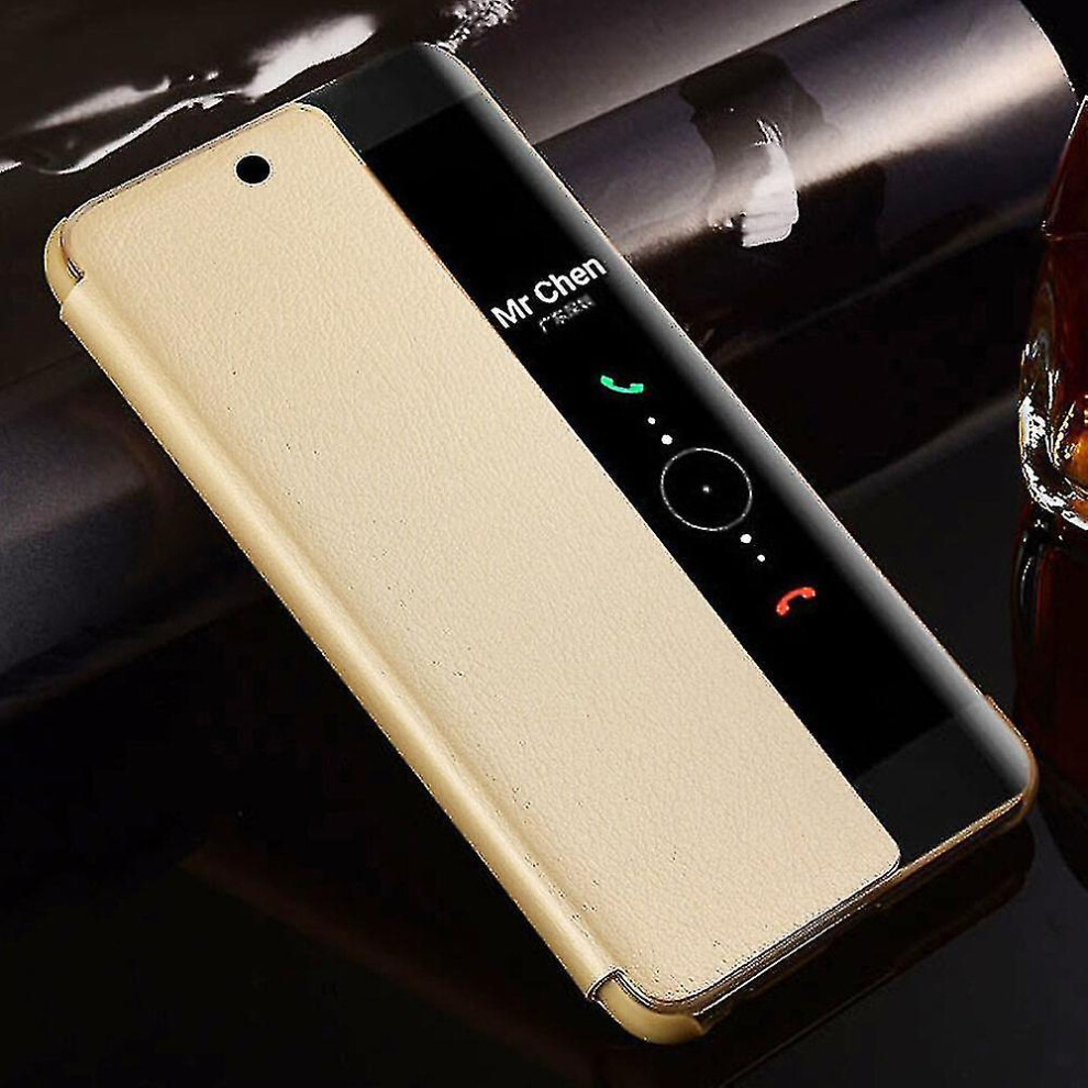(For P30, For ) Apply To Smart View Case For Huawei P30 Pro P30pro P30lite Auto Sleep Wake Up Flip Cover Phone Cases For Huawei P30 Lite Fas Capa Gold 8994440064635