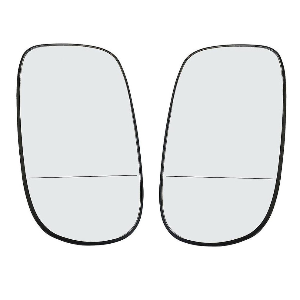 Left Right Side Door Wing Mirror Glass Wide Angle For Saab 9-3 93 190Mm X 107Mm Clear 2002-2010 8715748515243