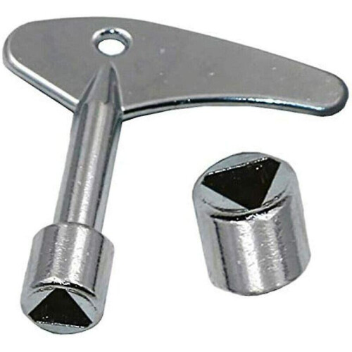 2 Pack 9mm Triangle Key With Triangle Key Switch For Emergency Gas Electric Lift