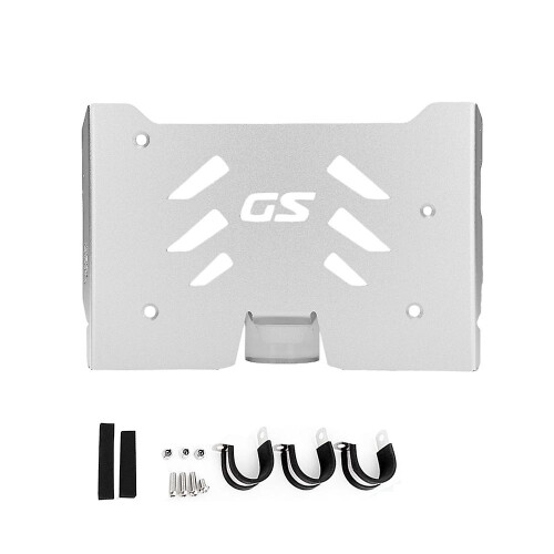 (Silver) New Center Stand Protection Plate For Bmw R1200gs Lc R1250gs Adv Adventure R 1200gs Gs R1250 Gs 2021 Engine Guard Extension