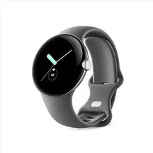 Google Pixel Watch Wifi (Silver + Charcoal Band) - Refurbished