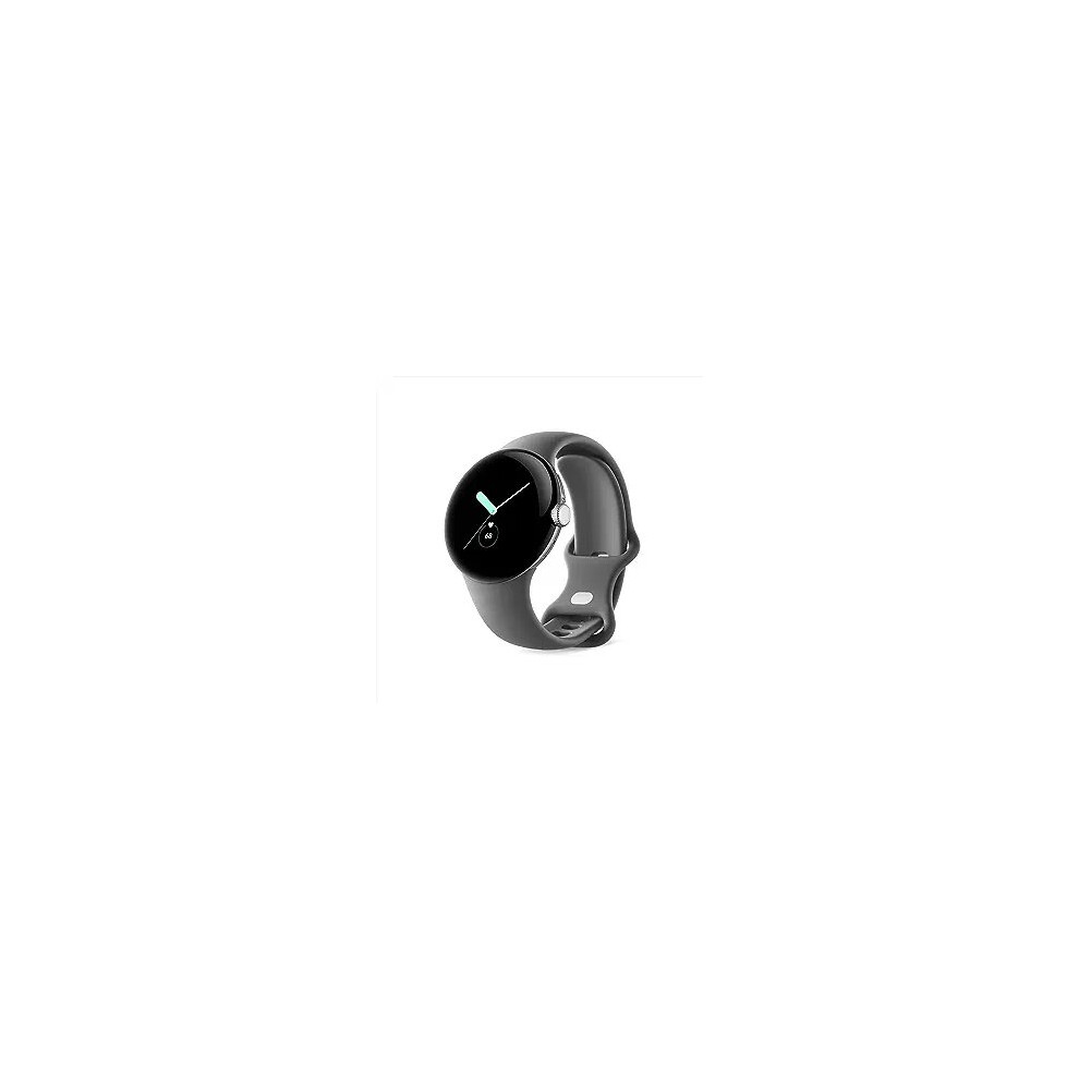 Google Pixel Watch Wifi ( + Charcoal Band) Silver