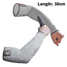1 Pair Cut Resistant Knit Sleeves Protection Slash Resistant Sleeves With Thumb Slot Helps Prevent Scrapes Scratches Skin Irritations Uv-protection