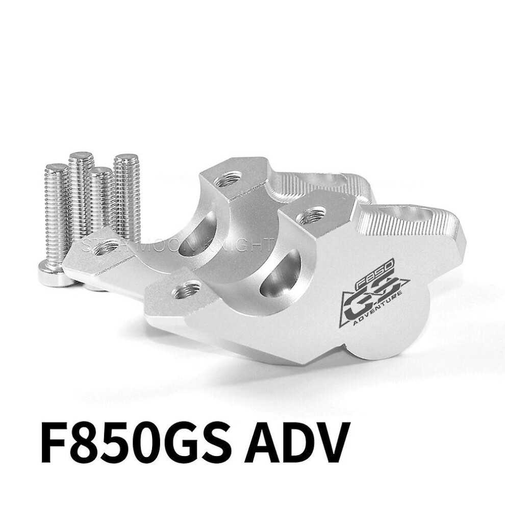 (F850GS ADV) For Bmw F900r F900xr F850gs F 850 Gs Adv Adventure Motorcycle Accessories Handlebar Riser Drag Handle Bar Clamp Extend Adapter