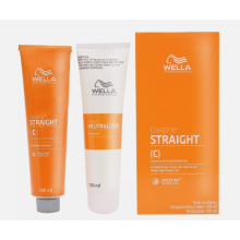 Wella Professionals Creatine+ (C) Cream & NeutilzerStraight Hairs200ml