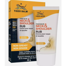 Tiger Balm Neck and Shoulder Rub - Soothing Cream 50g