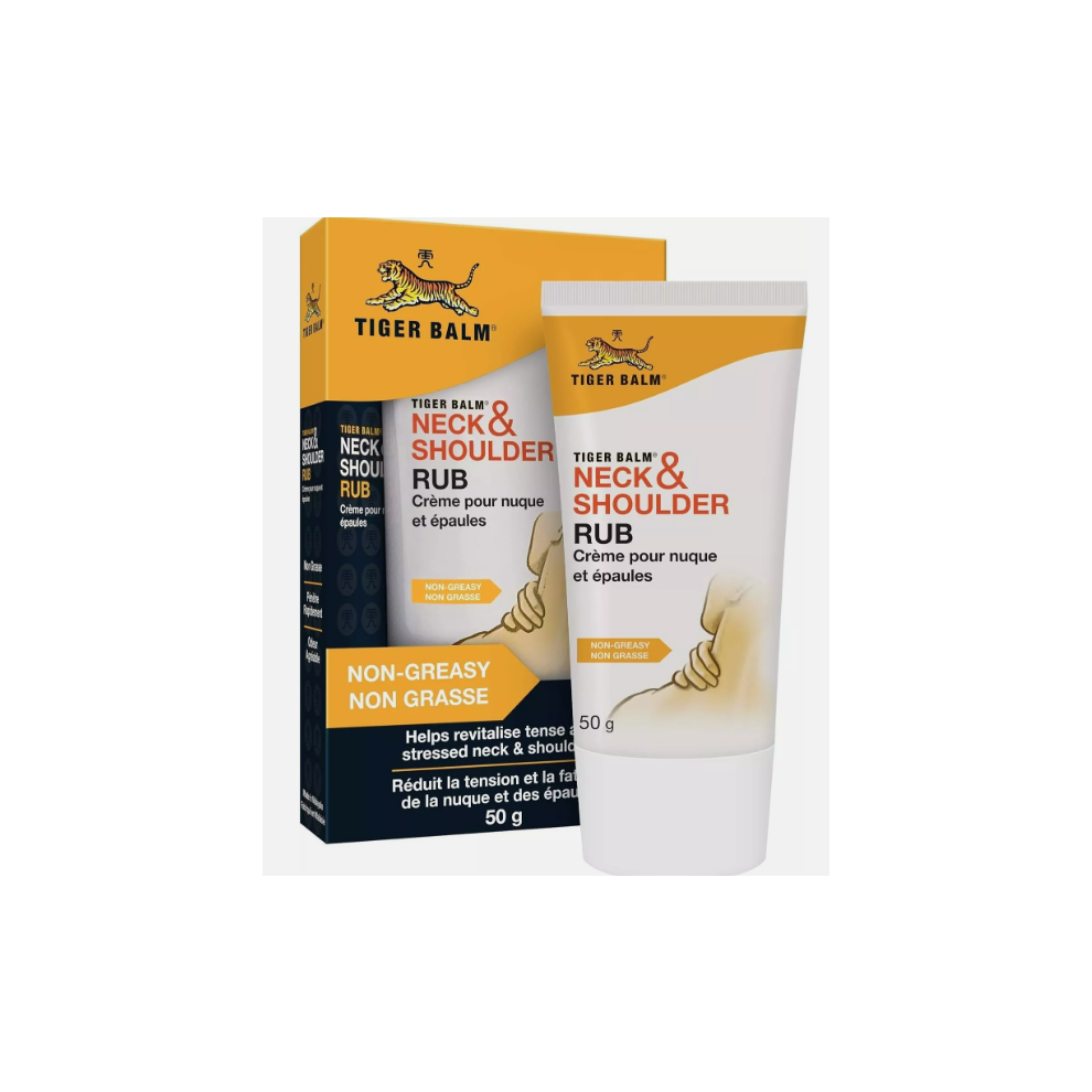 Tiger Balm Cream Neck And Shoulder Rub - Soothing 50G