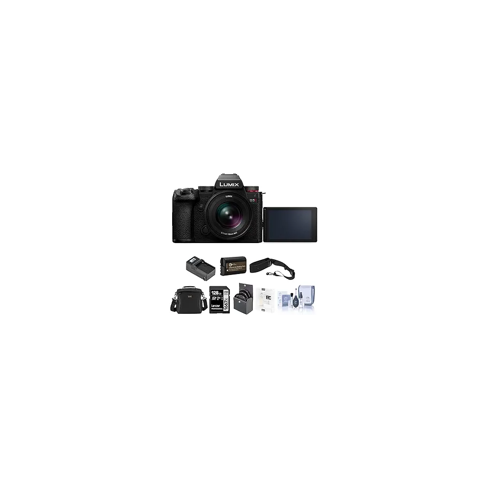 Panasonic Lumix DC-S5 II Kit with S 20-60mm + S 50mm f/1.8 (DC-S5M2W)