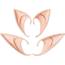 2pcs Elf Ears, Medium And Long Elf Ears Cosplay For Halloween, Christmas Cosplay
