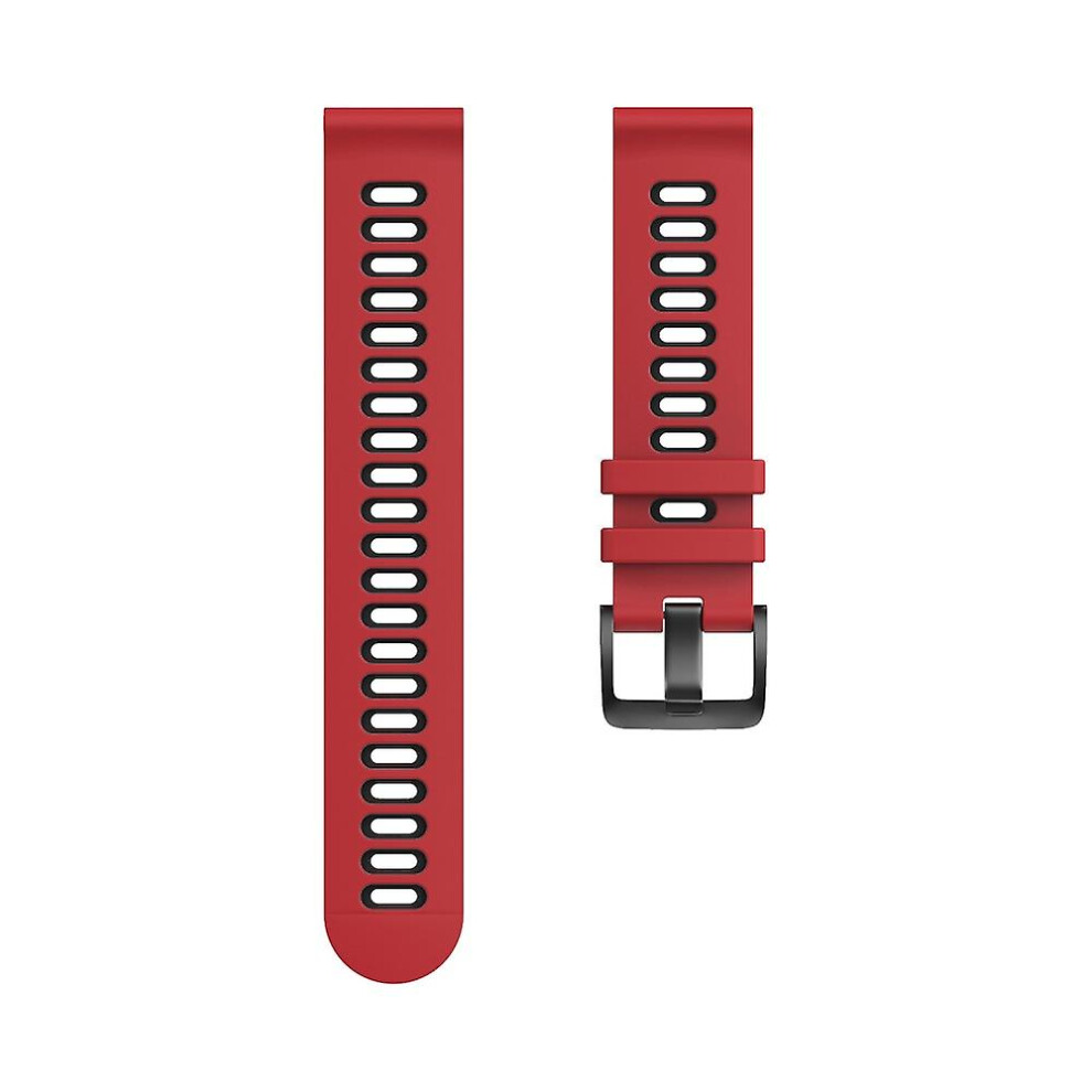 (Red, 20mm) 20mm 22mm Width Silicone Watchband For Samsung Galaxy Watch 42mm 46mm Soft Silione Replacement Watch Strap For Samsung Galaxy-image-OPC-PFX7SG9-NEW