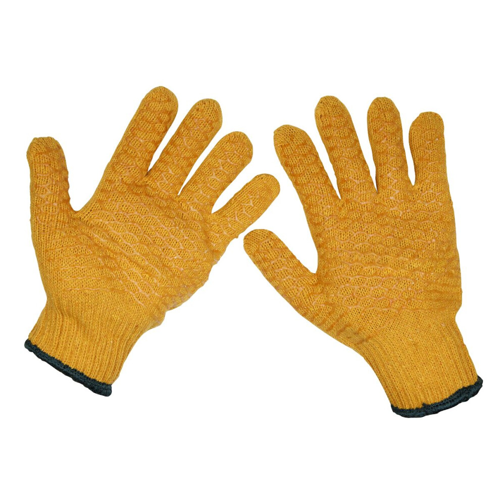 Sealey Worksafe® Anti-Slip Handling Gloves, X-Large - Pack Of 12 Pairs Ssp33/12