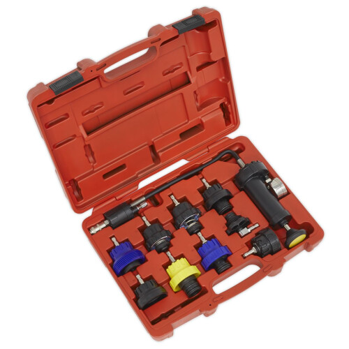 Sealey Sealey Cooling System Pressure Test Kit 10pc VS0013 1