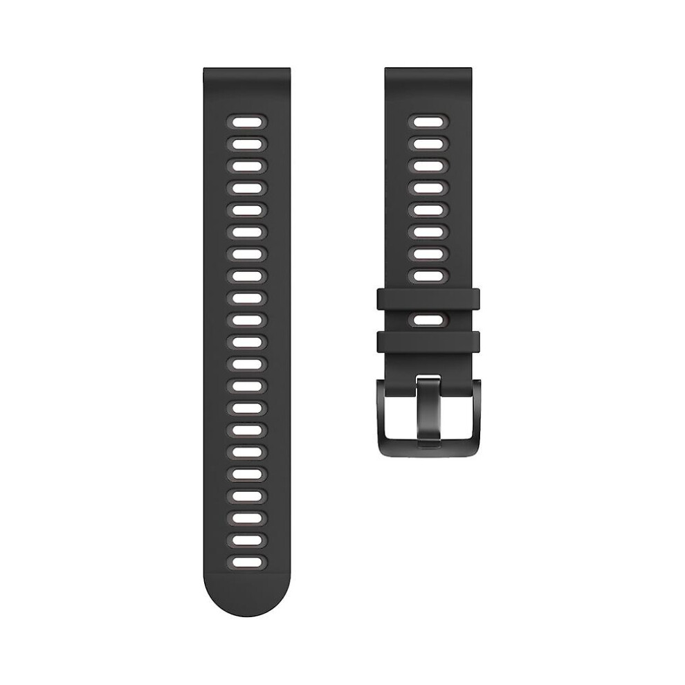 (, 20Mm) 20Mm 22Mm Width Silicone Watchband For Samsung Galaxy Watch 42Mm 46Mm Soft Silione Replacement Watch Strap For Samsung Galaxy Grey 8715748550800