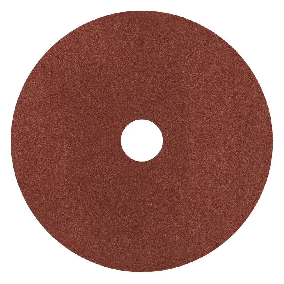 Sealey Worksafe® 115Mm Fibre Backed Sanding Disc 60Grit - Pack Of 25 Wsd4560 5055257206281
