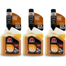 Millers Oils 3 X Diesel Power Ecomax 500ml, Fuel Additive Treatment