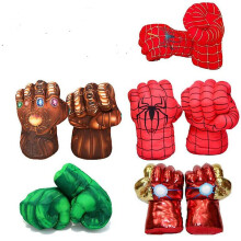 (Spider-Man 2) Superhero Gloves Hulk Hands Spiderman Ironman Punching Boxing Gloves Fists