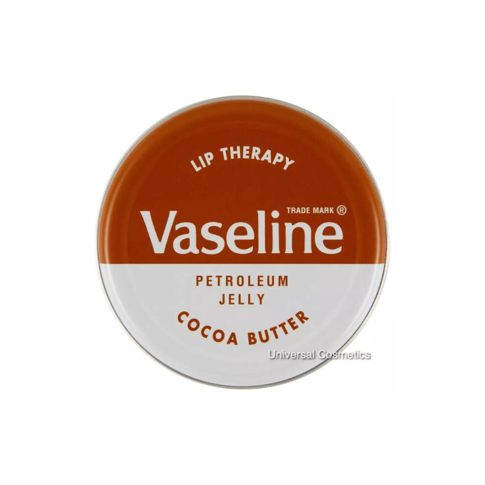 ((Vasiline 20G Coca Butter)) Vaseline Lip Therapy Balm Jelly Pocket Size Pots