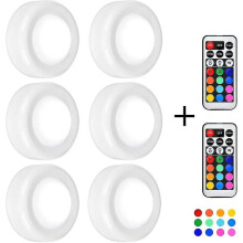 Closet Lamp Led Closet Lamp Tlcommand Dimmable Kitchen Lamp Cabinet Light Wall Lamp By Battery ( 6 Pack)