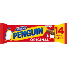 (Pack Of 6) McVitie's Penguin Milk Chocolate Biscuit Bars x14