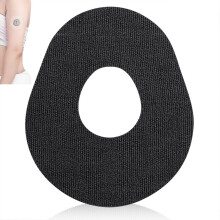 (black, 5pack-5pcs) Dexcom G7 Plasters, Dexcom G7 Waterproof Patchs, Dexcom G7 Self-adhesive Skin-friendly Fixation Plasters